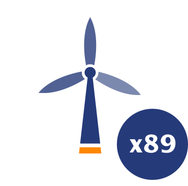 Icon showing x89 Windmills